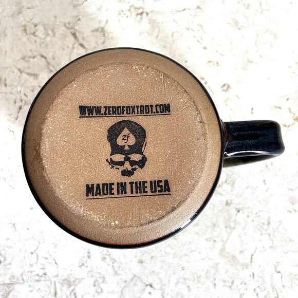 Zero Foxtrot Coffee is Simply the Morality of Superior Men Mug Brown RARE! - Picture 4 of 8